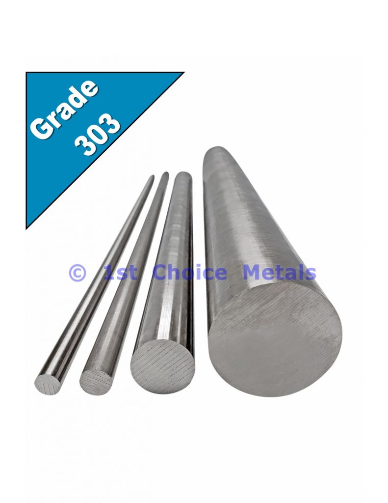 30mm Round Bar Grade 303 Stainless Steel - 1st Choice Metal